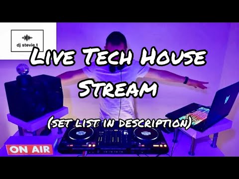 Live Tech House DJ Stream - (set list in description) using a Pioneer DDJ 1000.