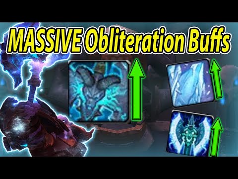 MASSIVE Frost DK Obliteration Buffs
