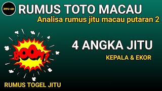 Download lagu RUMUS MACAU PALING JITU 2026 | RUMUS TOGEL JITU 2D putaran 2 toto macau mp3