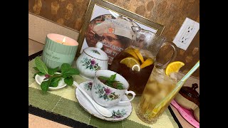 Te de  Menta y Manzanilla, saludable.