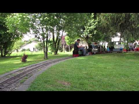 Dampffreunde Schüpfen - 7 1/4 Zoll Bahn am 30.05.2015