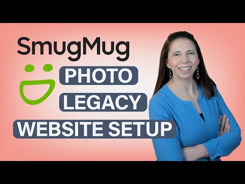 SmugMug website setup for digital photo organizing | SmugMug for photo organizing