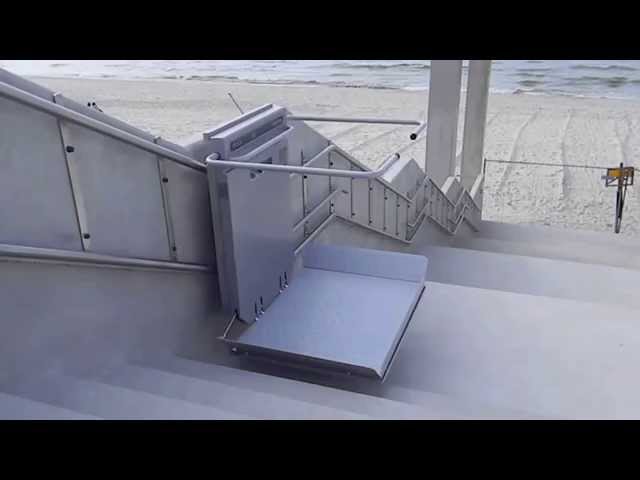 Platforma przyschodowa dla osób niepełnosprawnych Ascendor PLK8