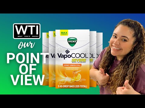 Vicks VapoCOOL Severe Medicated Drops - WTI product video review