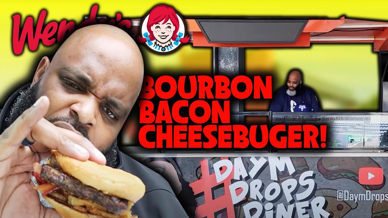 Wendy's Cheddar Lovers Bacon Cheeseburger