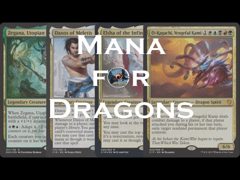 Lesser Dragon Highlander #1 - Zagana/Daxos/Elsha/O-Kagachi - Commander Gameplay MtG EDH Magic