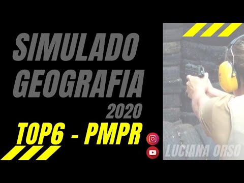 Simulado PMPR TOP6 - Geografia