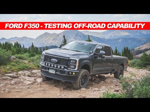 Ford F-350 Superduty: Ultimate Off-Road Test in the Rocky Mountains Pt. 6 | Driving Line BUILDS