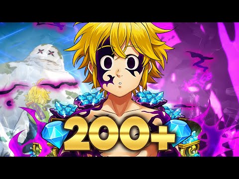 HE IS HERE!! DEMON MELIODAS 210+ GEMS SUMMONS!! Seven Deadly Sins: Grand Cross