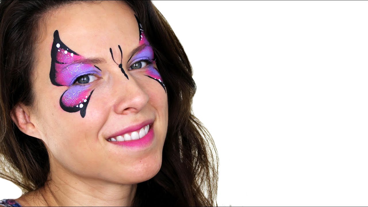 face painting tutorial butterfly