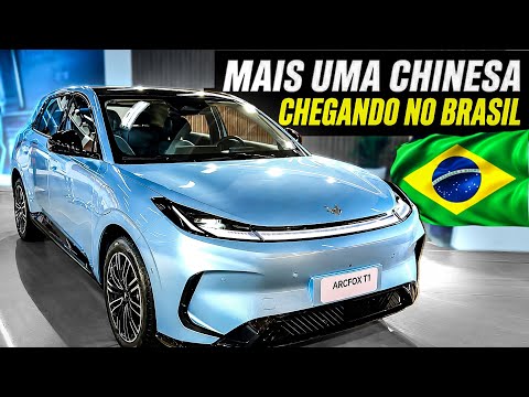 CONHEÇA A BAIC COM OS MODELOS ARCFOX T1 E T5
