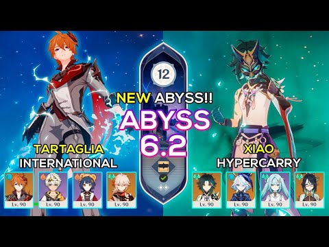 [NEW] C0 Tartaglia International & C0 Xiao Hypercarry | New Spiral Abyss 6.2 | Genshin Impact