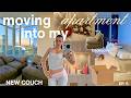 Moving Into My DREAM APARTMENT Couch Delivery Bedroom Makeover Ep 5