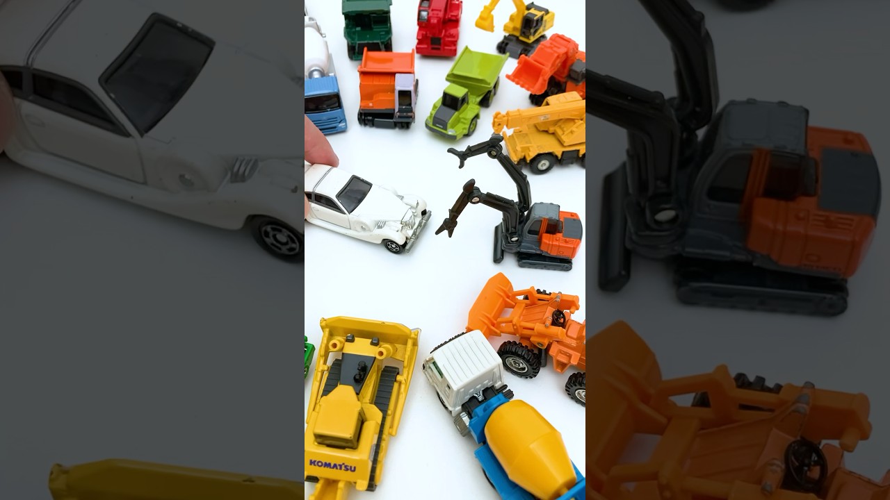 Tomica & Hot Wheels Territory | Construction Vehicles🚧