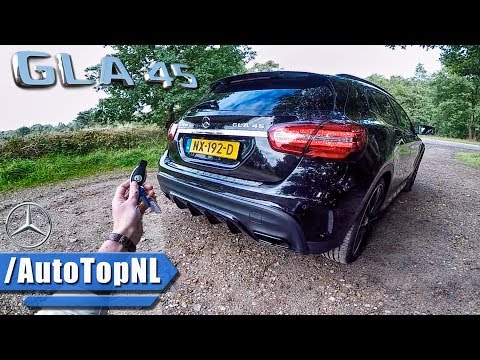2018 Mercedes GLA 45 AMG REVIEW POV Test Drive by AutoTopNL