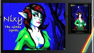 ZX Spectrum - Nixy The Glade Sprite (Bubblesoft Games / 2018) Quick Review