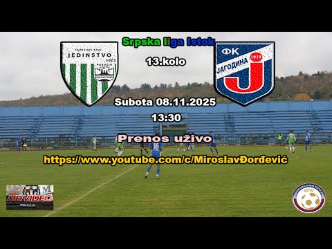 Jedinstvo - Jagodina  0 : 1 Live