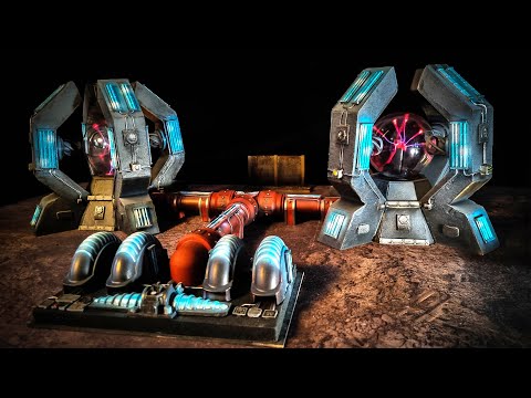 Scratch Building the Ultimate Power Generators - 40k Terrain