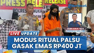 Dukun Abal-abal dengan Ritual Tipuan, Perempuan Nunukan Gondol Emas Rp400 Juta dari Ibu-ibu Lansia