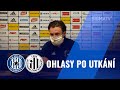 Martin Nešpor po utkání FORTUNA:LIGY s týmem SK Dynamo České Budějovice