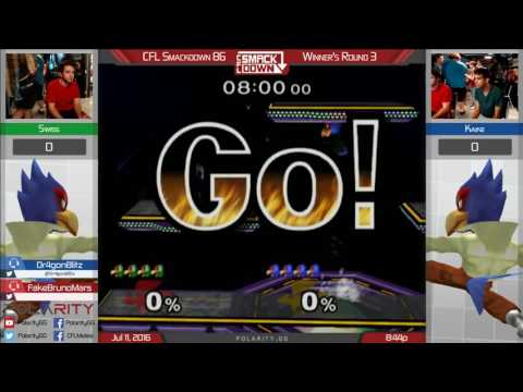 CFL Smackdown 86 - Swiss (Falco) vs Kaike (Blue) - SSBM Winners R3