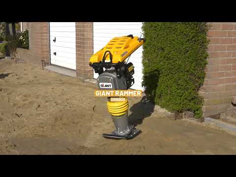 The GiANT GR680G Vibratory Rammer