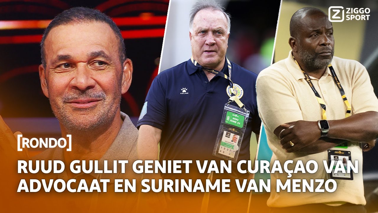 Ruud Gullit: "Ik hoop echt dat ze zich kwalificeren voor het WK" 🤩 | Rondo 17/11/2025