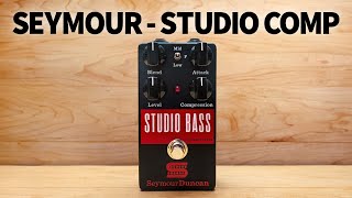 Video thumbnail for Seymour Duncan - Studio Bass Compressor by Bass Stuff