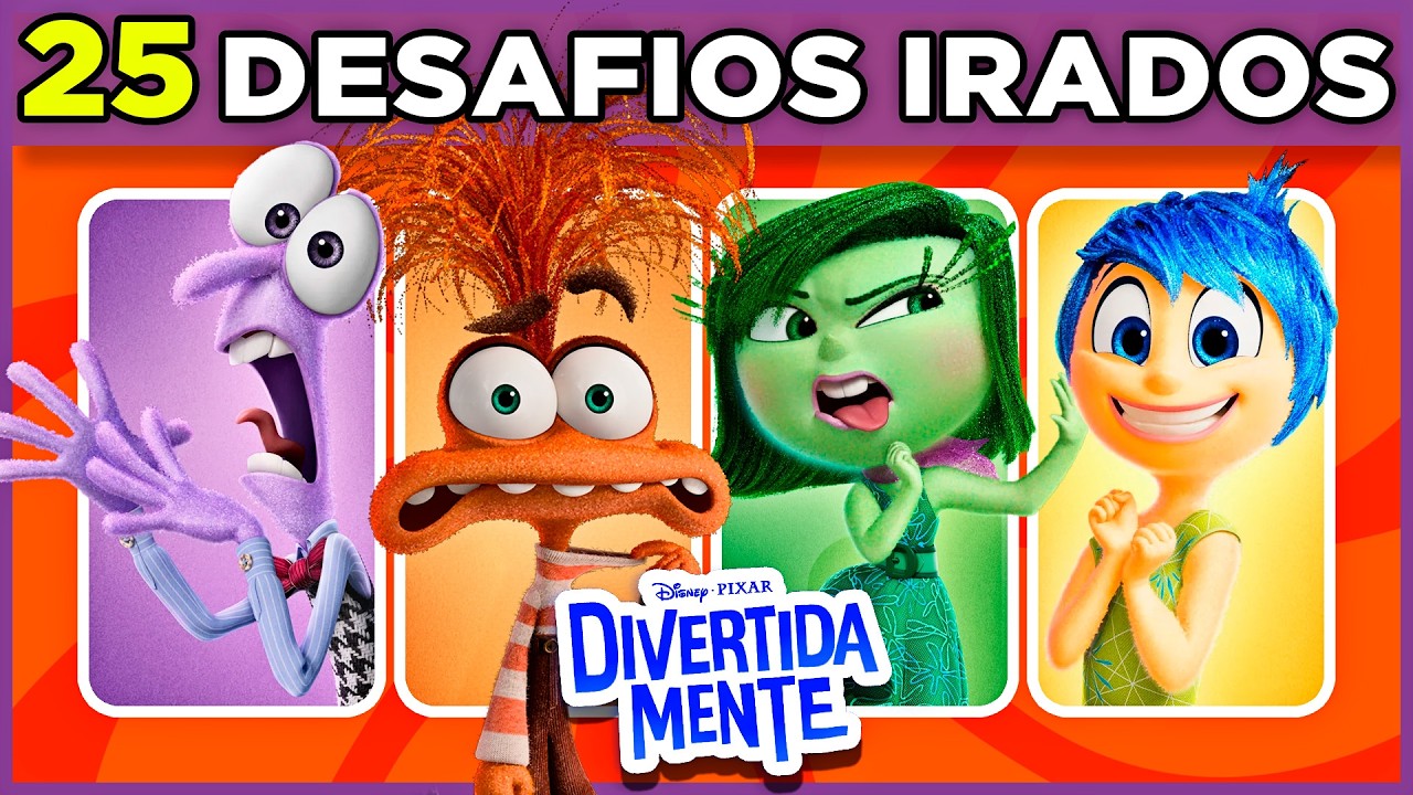 😨🤬🤢 DIVERTIDA MENTE 2 |  25 DESAFIOS IRADOS (SEM SPOILERS) | #macaquiz #jogos #quiz 🐵