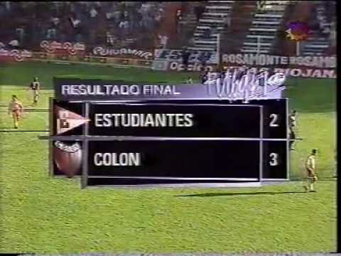 29-9-1996 (Apertura) (6°F) Estudiantes (LP):2 vs Colon (Santa Fe):3
