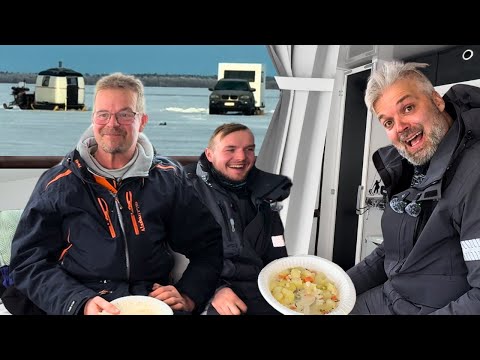 Suomen Kuumimmat Pilkkikopit – Näin Pilkitään Mukavasti - Ahvenen Pilkintää Lumijoen Varjakassa