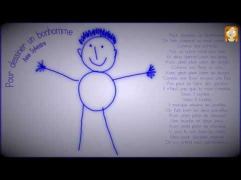 Pour dessiner un bonhomme, Anne Sylvestre