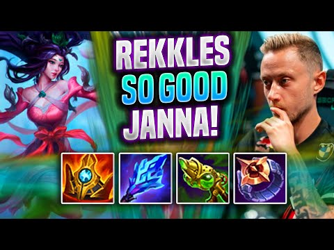 REKKLES IS SO GOOD WITH JANNA! - KC Rekkles Plays Janna SUPPORT vs Lux! | Preseason 2022