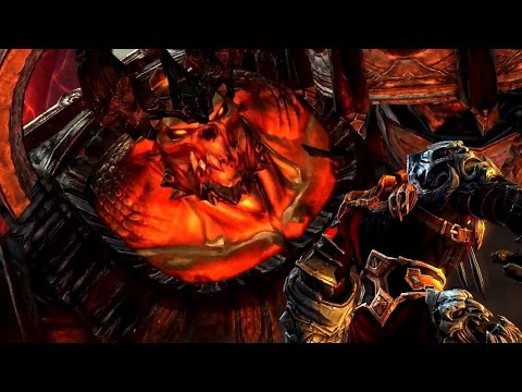 Darksiders Warmastered Edition: Straga Boss Fight Part 1 (PS4 Pro)