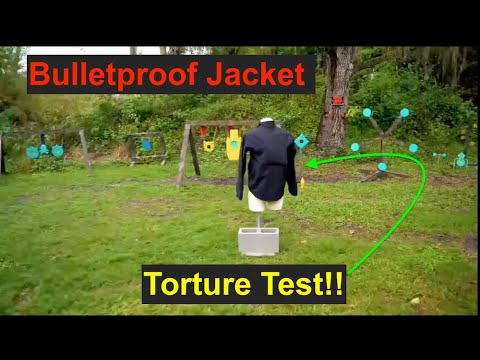 Torture Test - Bodyguard Peacemaker Bulletproof CCW Jacket