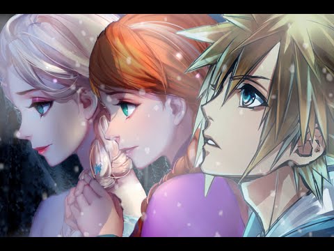 [KH x Frozen Crossover] A Frozen Friendship