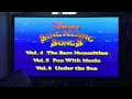My Disney Sing Along Songs Volumes 1 6 With Music