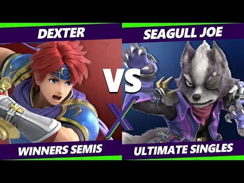 Smash Ultimate Tournament - Dexter (Roy)  Vs. Seagull Joe (Wolf) - S@X 293 SSBU Winners Semis