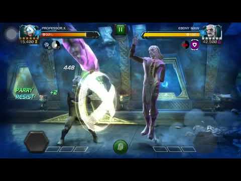 Professor X vs Act 6.4.2 Ebony Maw MCOC