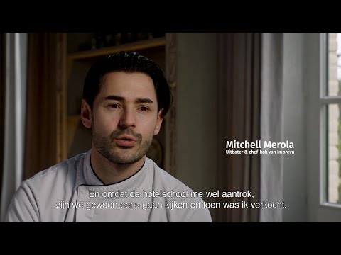 Chef-kok Mitchell Merola (Imprévu) over horecaonderwijs - Testimonial