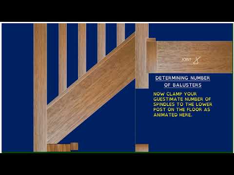 SETTING OUT BALUSTER SPACING EVENLY