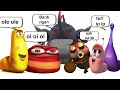 Red Larva Oi Oi Oi VS Yellow Larva Ole Ole Ole VS Black Larva