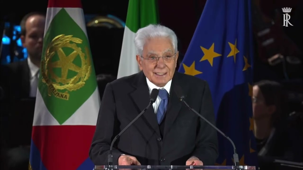 MATTARELLA: "PREOCCUPA IL RITORNO DI STRATEGIE PREDATORIE, LA CULTURA È PACE"