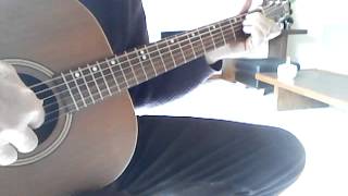 J'ai eu trente ans - reprise (guitar cover)