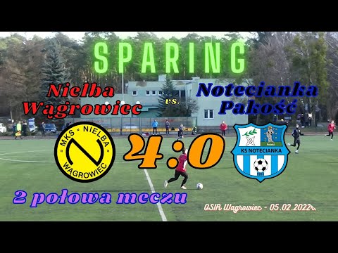 Nielba Wągrowiec vs. Notecianka Pakość (2 połowa sparingu) 05.02.2022r.