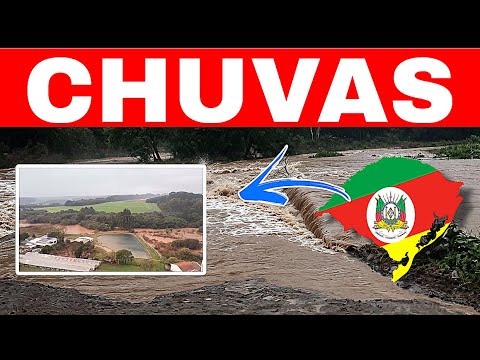 🚨CHUVAS no RIO GRANDE DO SUL nesta terça-feira 21/07/26 TRANSTORNOS e ALAGAMENTOS 