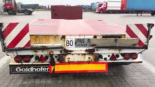Semi-remorque porte-engins Goldhofer Lowbed / Tieflader / Sengetrailer | Image 4 - Autoline