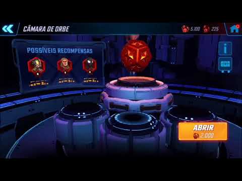 Marvel Force Strike Openning 6 Orbs Estrela Vermelha + Elite