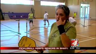 Pickleball keeps seniors in shape