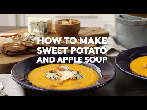 How to Make Sweet Potato and Apple Soup | Extra Sharp | Real Simple